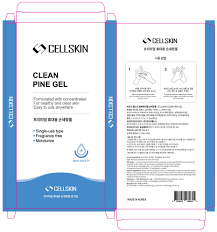 Cellskin Clean Pine Gel Sanitizer
