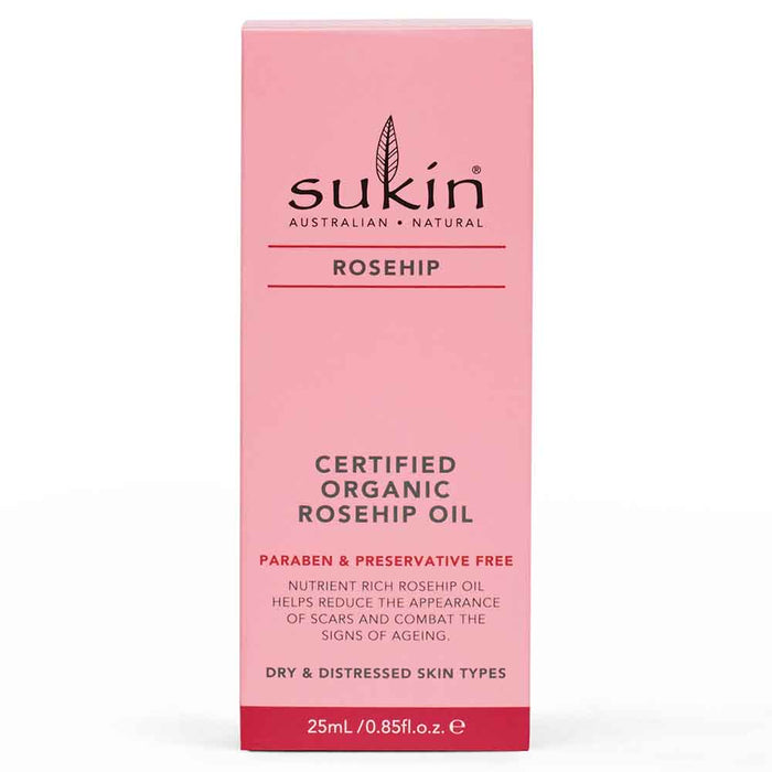 box for Certified Organic Rose Hip Oil