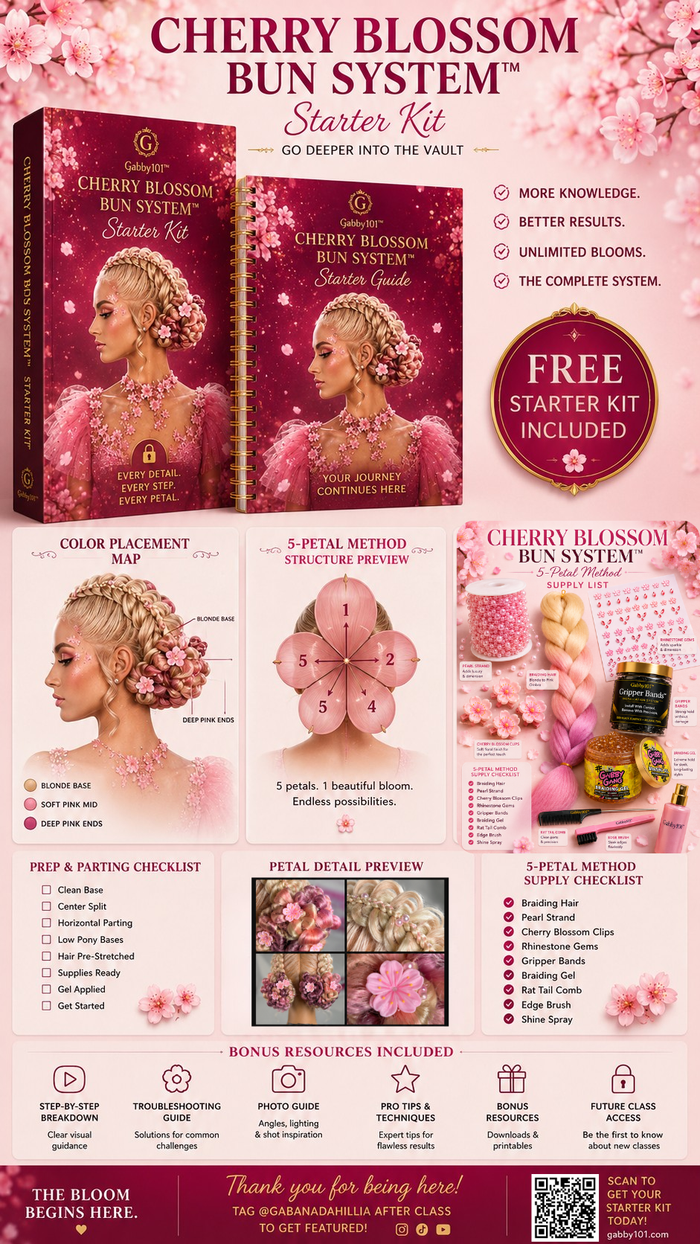 Cherry Blossom Bun System Complete Bloom Kit
