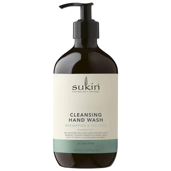 Cleansing Hand Wash Eucalyptus & Tea Tree 500ml