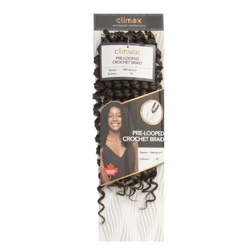 CLIMAX Pre-Looped Crochet Braid - Double Twist Curl 14" #2