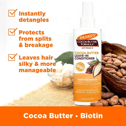 Cocoa Butter & Biotin Length Retention Leave-in Conditioner