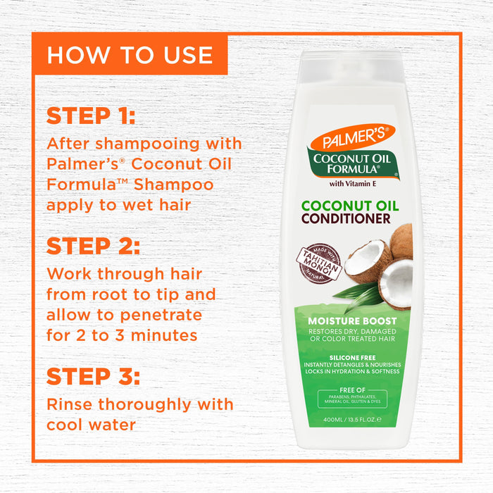 Coconut Oil Formula Moisture Boost Conditioner