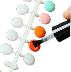 COLOR DOTS mit Klebepunkten