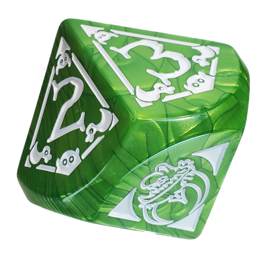 Colossal Munchkin Level Die (Green)