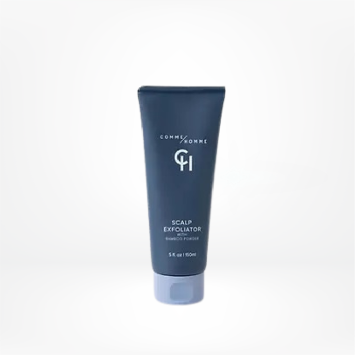 Comme Homme Detoxifying Scalp Exfoliator — Bamboo Powder Scrub for Bald Heads