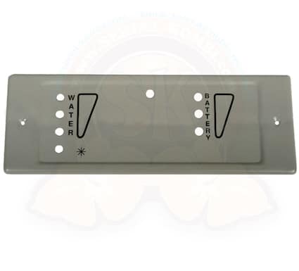 Cover plate 8 indicator light holes grey Westfalia 5/1979-7/1992