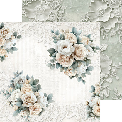Craft O'Clock - 8X8 Paper Pad - Lifetime Loving You. 24 Double-sided sheets. Available at Embellish Away in Bowmanville Ontario Canada.