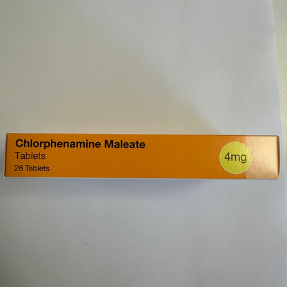 Crescent Antihistamine and Allergy Relief 4mg 28 Tablets (P) (N)
