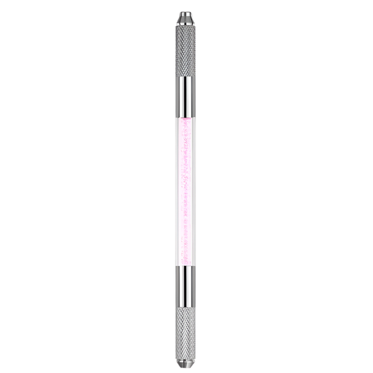 Crystal Double-ended Microblading Handle - Pink