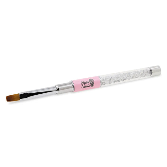 Crystal Gel Brush - Flat #6   Naio Nails