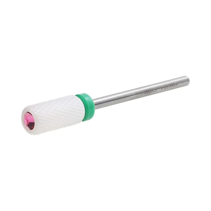 Crystal Large Barrel Ceramic Bit - Coarse   Naio Nails