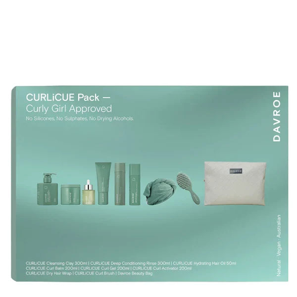 Davroe CURLiCUE Limited Edition 8 Pack - with Beauty Bag