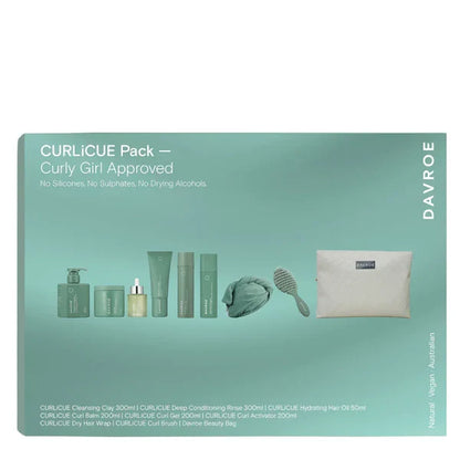 Davroe CURLiCUE Limited Edition 8 Pack - with Beauty Bag