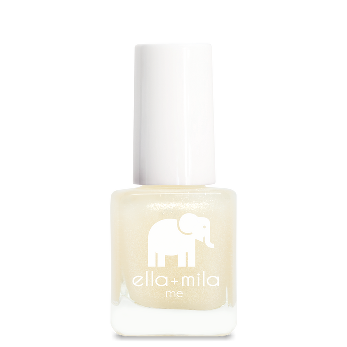 Dipped in Gold gold shimmer nail polish bottle – ella+mila