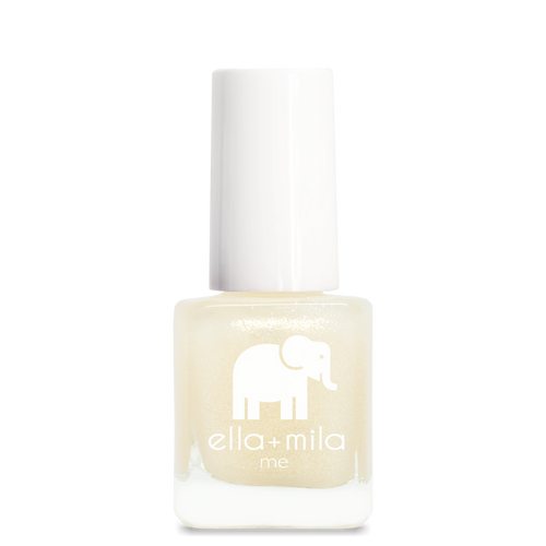 Dipped in Gold gold shimmer nail polish bottle – ella+mila