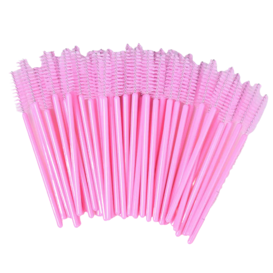 Disposable Mascara Wands - Baby Pink