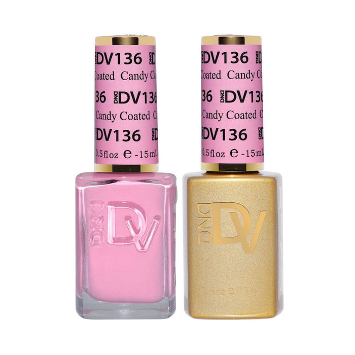 DND Diva Gel & Nail Polish - Candy Coated #136