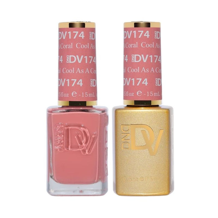 DND Diva Gel & Nail Polish - Cool As A Coral #174