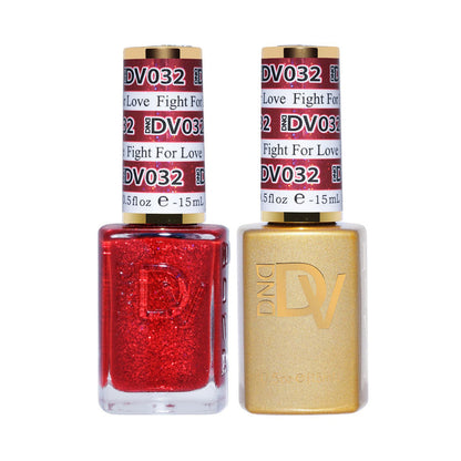 DND Diva Gel & Nail Polish - Fight For Love #032