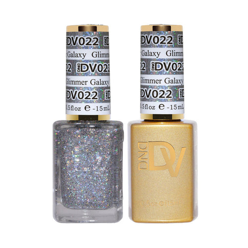 DND Diva Gel & Nail Polish - Glimmer Galaxy #022