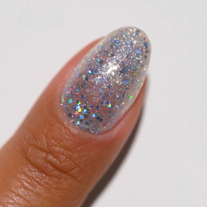 DND Diva Gel & Nail Polish - Holo, Hi? #004