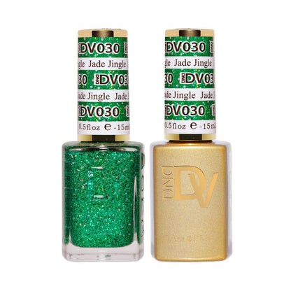 DND Diva Gel & Nail Polish - Jade Jingle #030