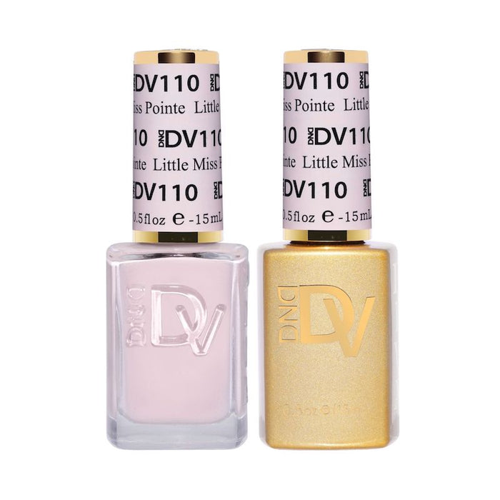 DND Diva Gel & Nail Polish - Little Miss Pointe #110
