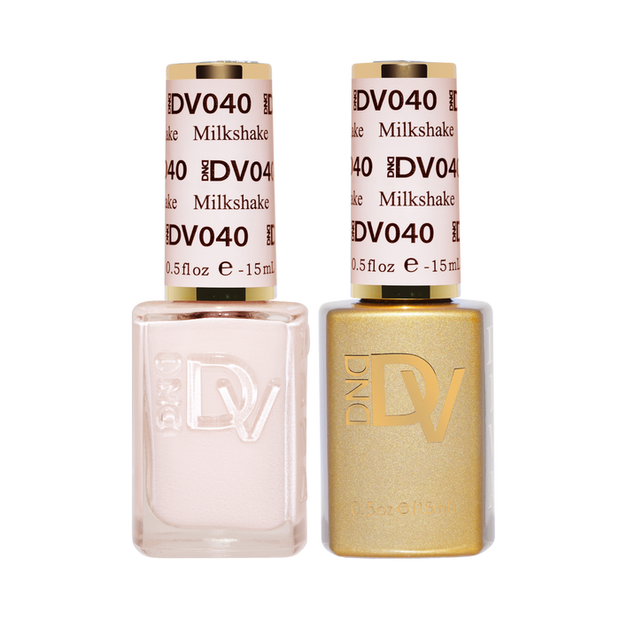 DND Diva Gel & Nail Polish - Milkshake #040
