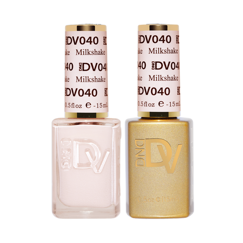 DND Diva Gel & Nail Polish - Milkshake #040