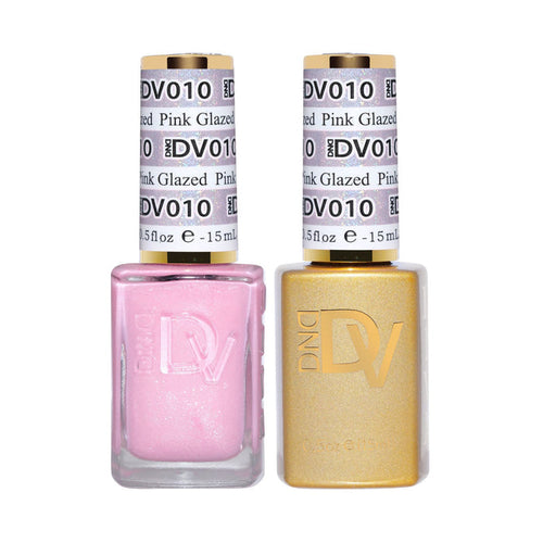 DND Diva Gel & Nail Polish - Pink Glazed #010