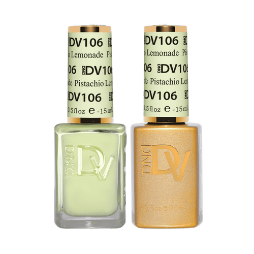 DND Diva Gel & Nail Polish - Pistachio Lemondade #106