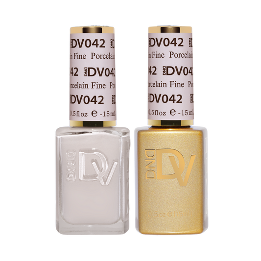 DND Diva Gel & Nail Polish - Porcelain Fine #042