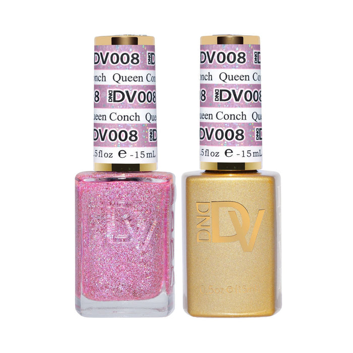 DND Diva Gel & Nail Polish - Queen Conch #008