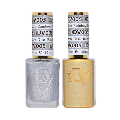DND Diva Gel & Nail Polish - Rainbow Disco #005