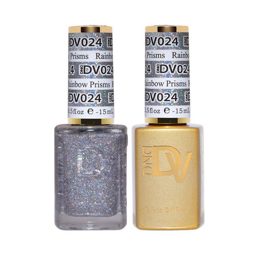 DND Diva Gel & Nail Polish - Rainbow Prisms #024