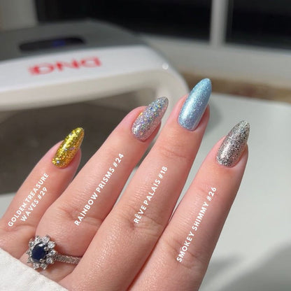 DND Diva Gel & Nail Polish - Rainbow Prisms #024