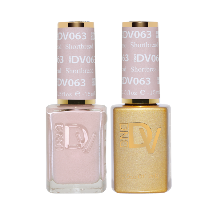 DND Diva Gel & Nail Polish - Shortbread #063