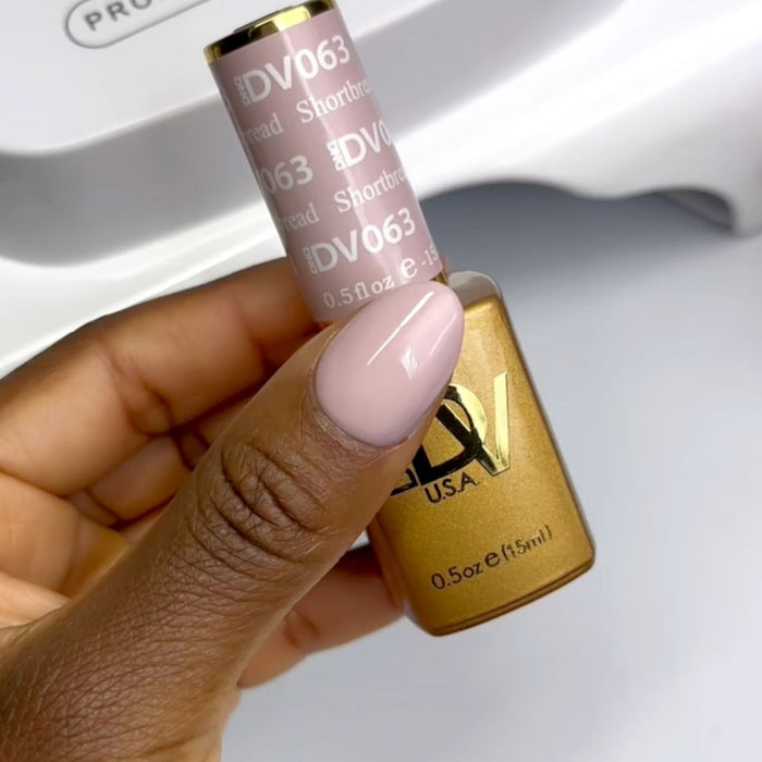 DND Diva Gel & Nail Polish - Shortbread #063