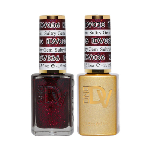 DND Diva Gel & Nail Polish - Sultry Gem #036