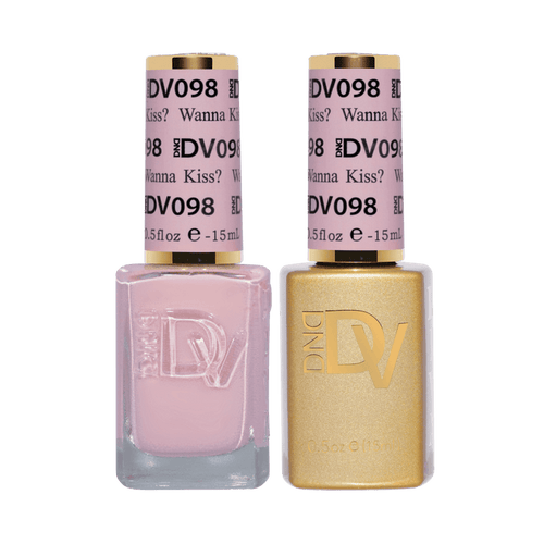 DND Diva Gel & Nail Polish - Wanna Kiss? #098