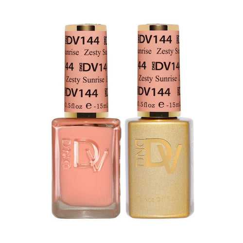 DND Diva Gel & Nail Polish - Zesty Sunshine #144