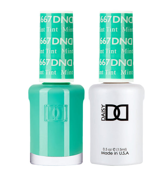 DND Gel Nail Polish Duo 667 - Mint Tint