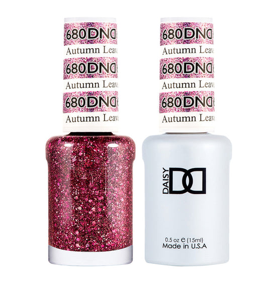 DND Gel Nail Polish Duo 680 - Autumm Leave