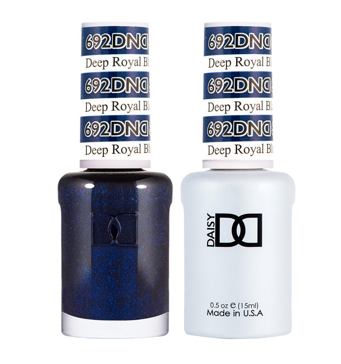 DND Gel Nail Polish Duo 692 - Deep Royal Blue