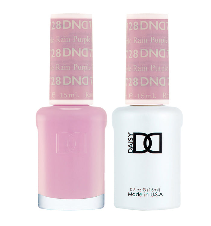 DND Gel Nail Polish Duo 728 - Purple Rain