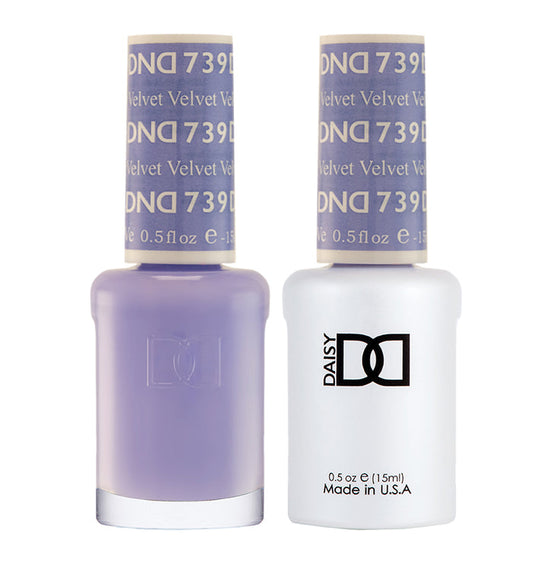 DND Gel Nail Polish Duo 739 - Velvet