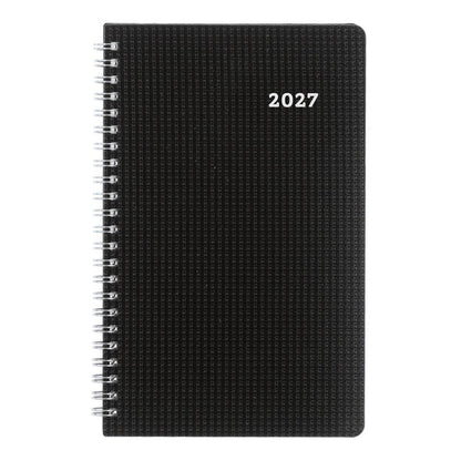 DuraFlex Weekly/Monthly Appointment Book, 2027, 13 Months Black C5910V.81T-27 Blueline#color_black