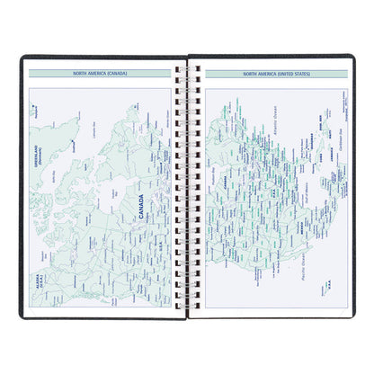 DuraFlex Weekly/Monthly Appointment Book, 2027, 13 Months Black C5910V.81T-27 Blueline#color_black