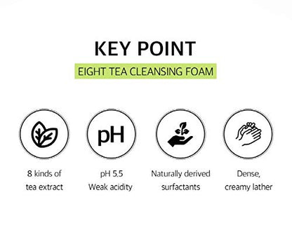 Eight Tea Cleansing Foam